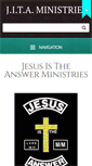 Mobile Screenshot of jesusistheanswer.org